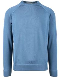 FILIPPO DE LAURENTIIS - Round-Neck Knitwear - Lyst