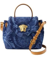 Versace - Baumwolle handtaschen - Lyst