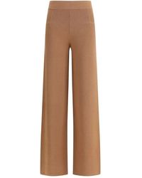 Max Mara - Wide Trousers - Lyst
