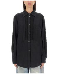 Our Legacy - Overhemden ,Zwart ,Katoen Sincere Shirt - Lyst