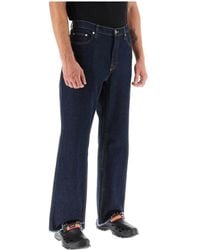 Lanvin - Wide jeans - Lyst