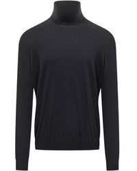 Malo - Virgin Wool Turtleneck - Lyst