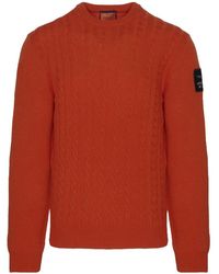Aeronautica Militare - Round-Neck Knitwear - Lyst