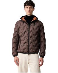 Blauer - Jassen ,Bruin ,Leer Piery Donsjack - Lyst