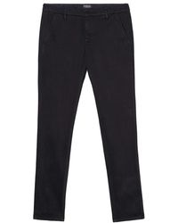 Dondup - Broeken ,Zwart ,Katoen Gaubert Slim Jeans - Lyst