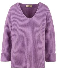 Akep - Truien & Vesten ,Paars ,Lila Trui - Lyst