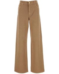 Blumarine - Trousers > wide trousers - Lyst