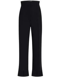 KHAITE - Broeken ,Zwart ,Wol Rae Pant - Lyst