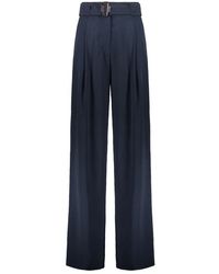 Moorer - Wide Trousers - Lyst