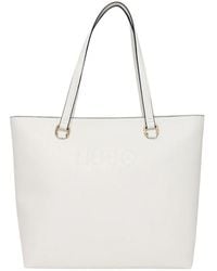 Liu Jo - Handtasche Aus Kunstleder Mit Frontlogo - Lyst