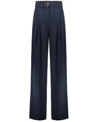 Moorer - Wide Trousers - Lyst