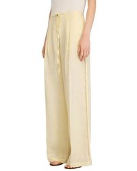 Semicouture - Wide Trousers - Lyst