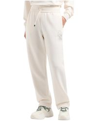 ARMANI EXCHANGE - Broeken ,Wit ,Casual Trainingsbroeken Voor Vrouwen - Lyst