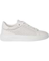 Baldinini - Perforated Leather Sneaker - Lyst