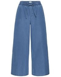 Ichi - Wide Jeans - Lyst