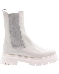 E mia - Stilvolle chelsea boots für frauen - Lyst