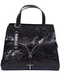Rebelle - Pam lackleder handtasche - Lyst