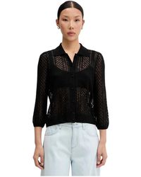 ViCOLO - Ajour Gebreide Vest - Lyst