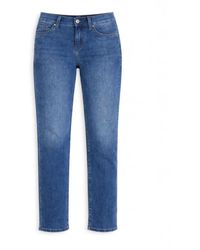 Liu Jo - Cropped Jeans - Lyst