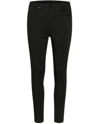 Kaffe - Jeans ,Zwart ,Slim Zwart Diep Jeans Kadima Stijl - Lyst