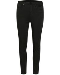 Kaffe - Jeans ,Zwart ,Slim Zwart Diep Jeans Kadima Stijl - Lyst