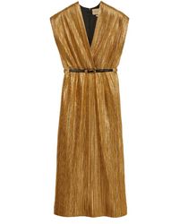 Gucci - Vestido Cady midi - Lyst