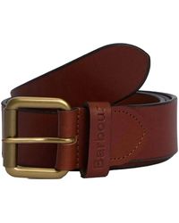 Barbour - Accessoires ,Zwart ,Leer Allanton Leather Belt - Lyst