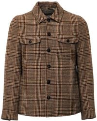 MC2 Saint Barth - Landeck Teddy Lined Wool Overshirt - Lyst