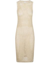 Eleventy - Knitted Dresses - Lyst
