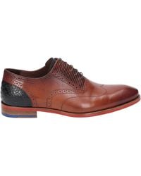 Floris Van Bommel - Herren Business Halbschuhe Cognac - Lyst