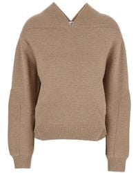 Victoria Beckham - V-Neck Knitwear - Lyst