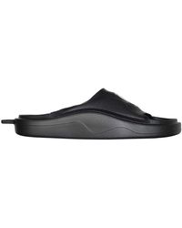 adidas By Stella McCartney - Schwarze Slip-On-Sandalen - Lyst