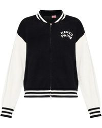 KENZO - Jassen ,Zwart ,Varsity Bomberjack - Lyst