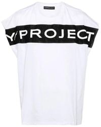 Y. Project - Weiße t-shirt 204ts010 j127 - Lyst