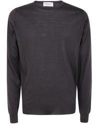 John Smedley - Round-Neck Knitwear - Lyst