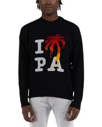Palm Angels - Round-Neck Knitwear - Lyst