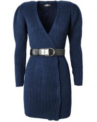 Elisabetta Franchi - Knitted Dresses - Lyst