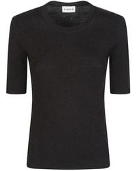 P.A.R.O.S.H. - Leila25 Short Sleeve Sweater - Lyst