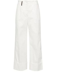 Peserico - Wide Trousers - Lyst