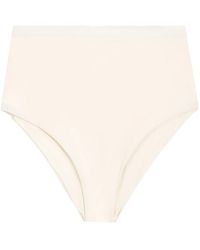 Jil Sander - Ondergoed ,Leer High Waist Slip - Lyst