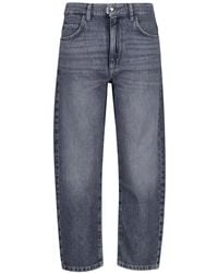 PNTS - Jeans ,Grijs ,Katoen The Skater Straight Jeans - Lyst