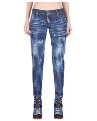 DSquared² - Jeans ,Blauw ,Katoen Jennifer Skinny Jeans - Lyst