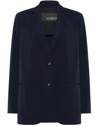 Rrd - Jassen ,Blauw ,Leer Terzilight Boyfriend Blazer - Lyst
