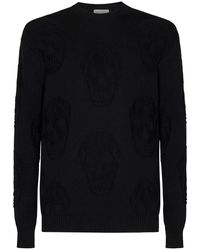 McQueen - Round-Neck Knitwear - Lyst