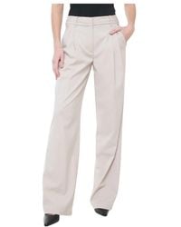 Guess - Wide Trousers - Lyst