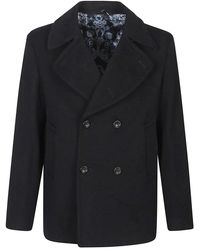 Etro - Double-Breasted Coats - Lyst