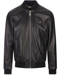 Philipp Plein - Jackets > leather jackets - Lyst