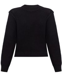 A.P.C. - Truien & Vesten ,Zwart ,Katoen Inga Sweater - Lyst