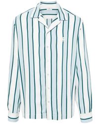 Etro - Camicia multicolour con ricamo pegaso - Lyst