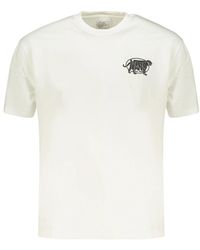 Vans - Tops ,Wit ,T-Shirt Met Korte Mouwen - Lyst